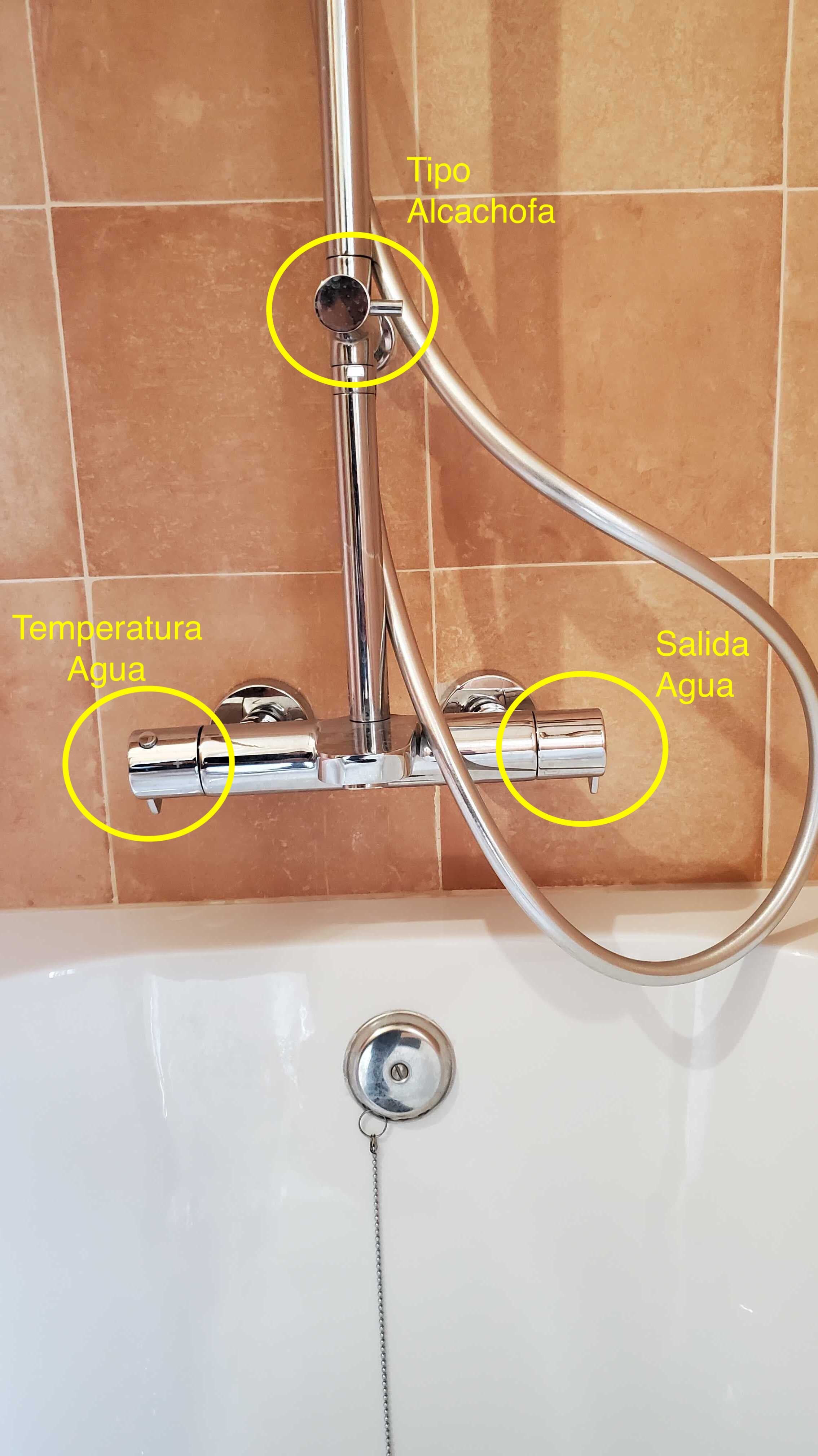 Grifo de la ducha-bañera